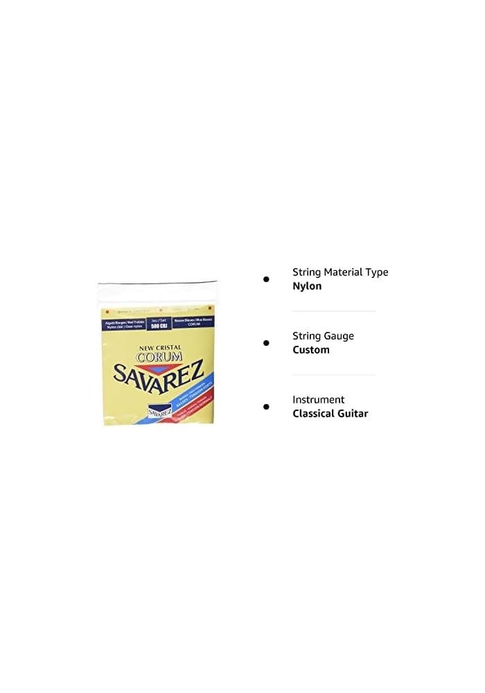 Savarez NT HT 500CRJ Mixed Classical Guitar String Set - Normal Tension Trebles and High Tension Basses - Image 3